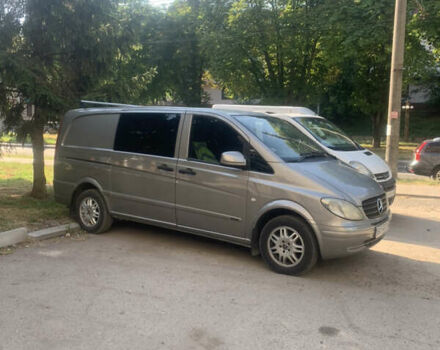 Серый Мерседес Вито, объемом двигателя 2.15 л и пробегом 566 тыс. км за 9500 $, фото 18 на Automoto.ua