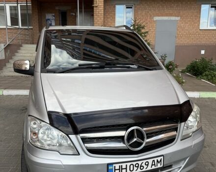 Серый Мерседес Вито, объемом двигателя 2.2 л и пробегом 380 тыс. км за 15000 $, фото 2 на Automoto.ua