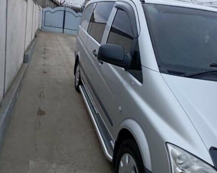 Серый Мерседес Вито, объемом двигателя 2.2 л и пробегом 287 тыс. км за 13500 $, фото 3 на Automoto.ua