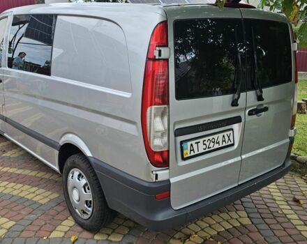 Серый Мерседес Вито, объемом двигателя 2.1 л и пробегом 328 тыс. км за 10100 $, фото 2 на Automoto.ua