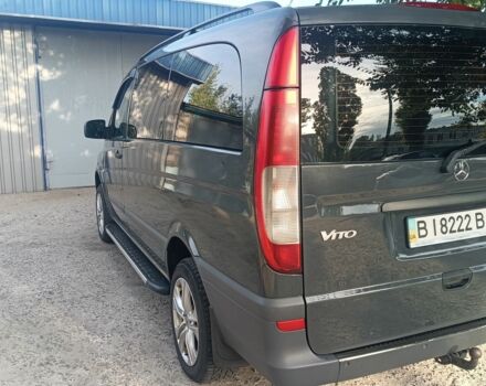 Серый Мерседес Вито, объемом двигателя 2 л и пробегом 340 тыс. км за 18500 $, фото 5 на Automoto.ua