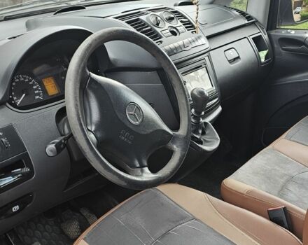 Серый Мерседес Вито, объемом двигателя 2.1 л и пробегом 328 тыс. км за 10100 $, фото 3 на Automoto.ua