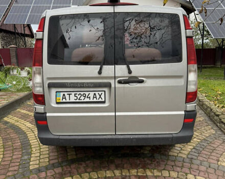 Серый Мерседес Вито, объемом двигателя 2.2 л и пробегом 327 тыс. км за 10500 $, фото 2 на Automoto.ua