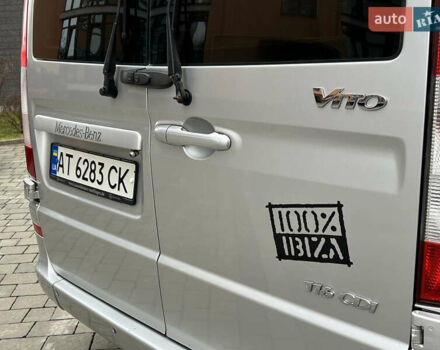 Серый Мерседес Вито, объемом двигателя 2.14 л и пробегом 305 тыс. км за 12999 $, фото 7 на Automoto.ua