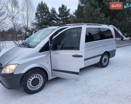 Сірий Мерседес Віто, об'ємом двигуна 2.14 л та пробігом 201 тис. км за 12800 $, фото 60 на Automoto.ua