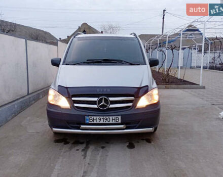 Серый Мерседес Вито, объемом двигателя 2.2 л и пробегом 287 тыс. км за 13500 $, фото 2 на Automoto.ua