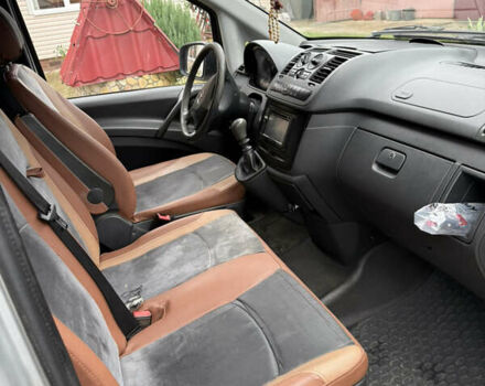 Серый Мерседес Вито, объемом двигателя 2.2 л и пробегом 327 тыс. км за 10500 $, фото 10 на Automoto.ua