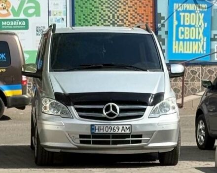Серый Мерседес Вито, объемом двигателя 2.1 л и пробегом 380 тыс. км за 15500 $, фото 14 на Automoto.ua