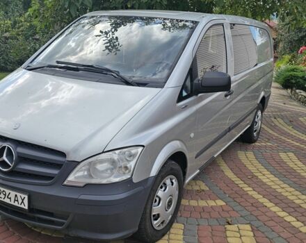 Серый Мерседес Вито, объемом двигателя 2.1 л и пробегом 328 тыс. км за 10100 $, фото 1 на Automoto.ua