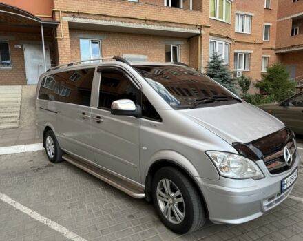 Серый Мерседес Вито, объемом двигателя 2.2 л и пробегом 380 тыс. км за 15000 $, фото 1 на Automoto.ua