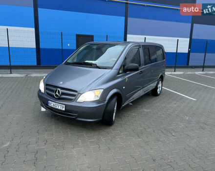 Сірий Мерседес Віто, об'ємом двигуна 2.14 л та пробігом 253 тис. км за 11700 $, фото 1 на Automoto.ua