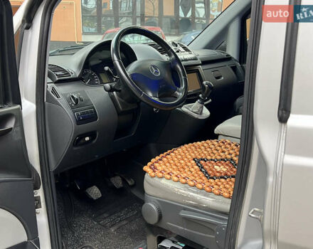 Серый Мерседес Вито, объемом двигателя 2.14 л и пробегом 305 тыс. км за 12999 $, фото 10 на Automoto.ua