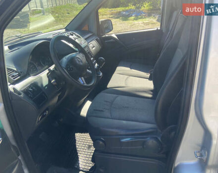 Серый Мерседес Вито, объемом двигателя 2.14 л и пробегом 355 тыс. км за 10800 $, фото 9 на Automoto.ua