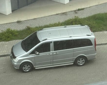 Серый Мерседес Вито, объемом двигателя 2.2 л и пробегом 380 тыс. км за 15000 $, фото 5 на Automoto.ua