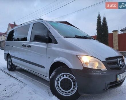 Сірий Мерседес Віто, об'ємом двигуна 2.14 л та пробігом 201 тис. км за 12800 $, фото 13 на Automoto.ua