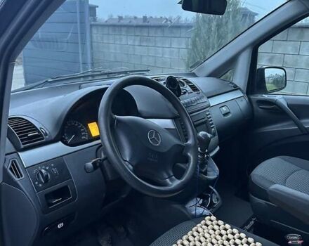 Серый Мерседес Вито, объемом двигателя 2.14 л и пробегом 335 тыс. км за 13300 $, фото 10 на Automoto.ua