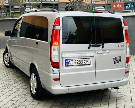 Серый Мерседес Вито, объемом двигателя 2.14 л и пробегом 305 тыс. км за 12999 $, фото 4 на Automoto.ua