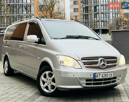 Серый Мерседес Вито, объемом двигателя 2.14 л и пробегом 305 тыс. км за 12999 $, фото 1 на Automoto.ua