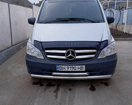 Серый Мерседес Вито, объемом двигателя 2.2 л и пробегом 287 тыс. км за 13500 $, фото 29 на Automoto.ua