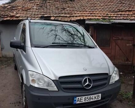 Серый Мерседес Вито, объемом двигателя 2.1 л и пробегом 250 тыс. км за 8900 $, фото 1 на Automoto.ua