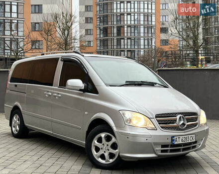 Серый Мерседес Вито, объемом двигателя 2.14 л и пробегом 305 тыс. км за 12999 $, фото 2 на Automoto.ua
