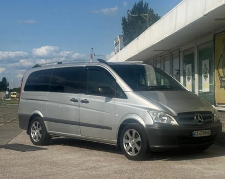 Серый Мерседес Вито, объемом двигателя 2.1 л и пробегом 340 тыс. км за 14300 $, фото 3 на Automoto.ua