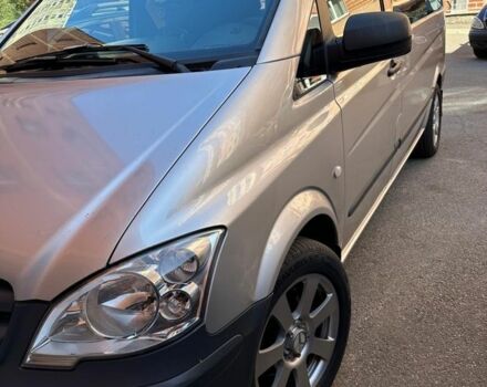 Серый Мерседес Вито, объемом двигателя 2.1 л и пробегом 340 тыс. км за 14300 $, фото 1 на Automoto.ua