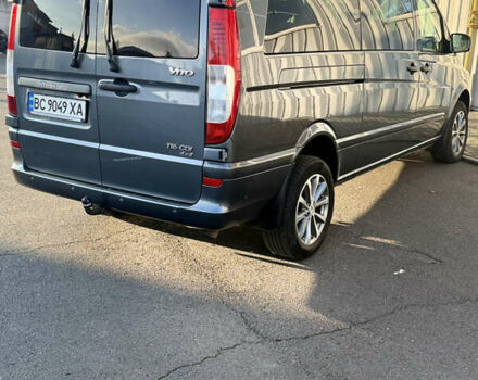 Серый Мерседес Вито, объемом двигателя 2.14 л и пробегом 263 тыс. км за 17300 $, фото 2 на Automoto.ua