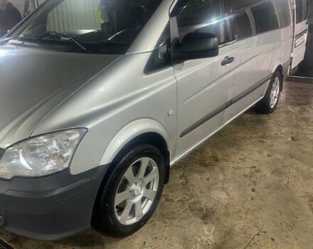 Серый Мерседес Вито, объемом двигателя 2.1 л и пробегом 340 тыс. км за 14300 $, фото 3 на Automoto.ua