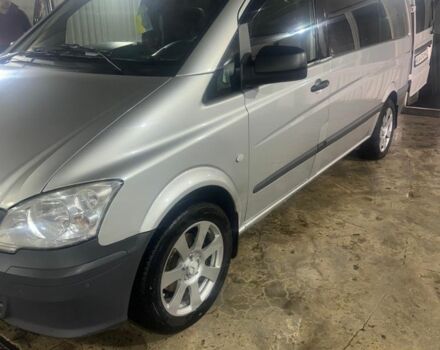 Серый Мерседес Вито, объемом двигателя 2.1 л и пробегом 340 тыс. км за 14300 $, фото 5 на Automoto.ua