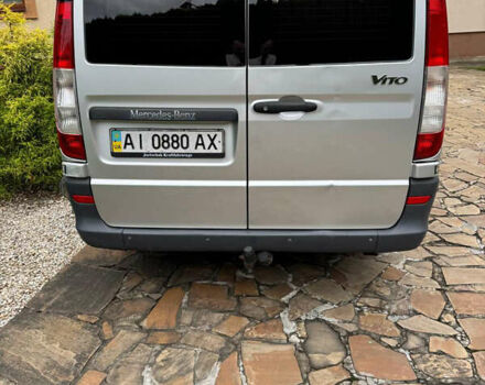 Серый Мерседес Вито, объемом двигателя 2.14 л и пробегом 163 тыс. км за 11200 $, фото 3 на Automoto.ua