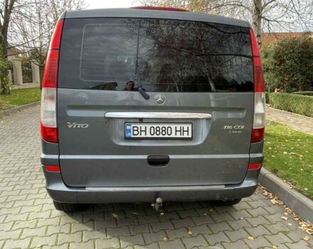 Серый Мерседес Вито, объемом двигателя 2.1 л и пробегом 260 тыс. км за 11500 $, фото 1 на Automoto.ua