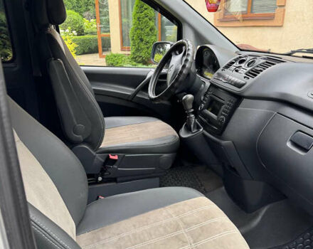 Серый Мерседес Вито, объемом двигателя 2.14 л и пробегом 163 тыс. км за 11200 $, фото 5 на Automoto.ua