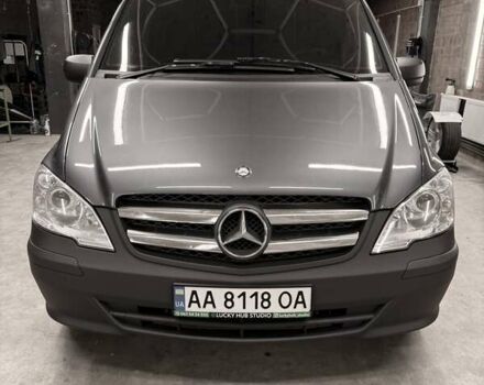 Серый Мерседес Вито, объемом двигателя 2.99 л и пробегом 240 тыс. км за 19950 $, фото 21 на Automoto.ua