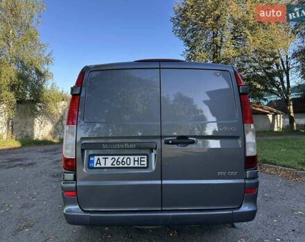 Серый Мерседес Вито, объемом двигателя 2.14 л и пробегом 229 тыс. км за 14700 $, фото 6 на Automoto.ua