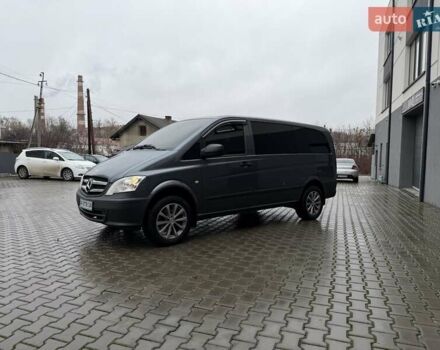 Серый Мерседес Вито, объемом двигателя 2.99 л и пробегом 240 тыс. км за 19950 $, фото 2 на Automoto.ua