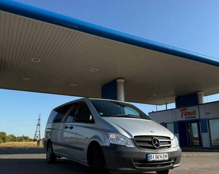 Серый Мерседес Вито, объемом двигателя 2.14 л и пробегом 214 тыс. км за 19000 $, фото 2 на Automoto.ua