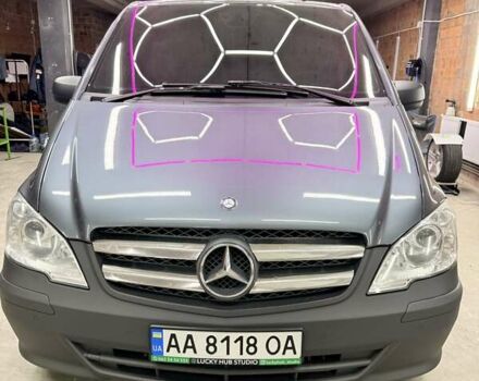 Серый Мерседес Вито, объемом двигателя 2.99 л и пробегом 240 тыс. км за 19950 $, фото 25 на Automoto.ua