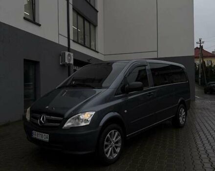 Серый Мерседес Вито, объемом двигателя 2.99 л и пробегом 240 тыс. км за 19950 $, фото 18 на Automoto.ua