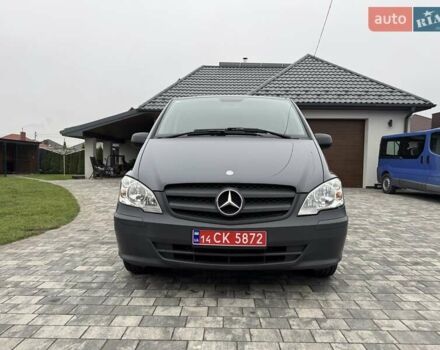 Серый Мерседес Вито, объемом двигателя 2.1 л и пробегом 297 тыс. км за 14900 $, фото 2 на Automoto.ua