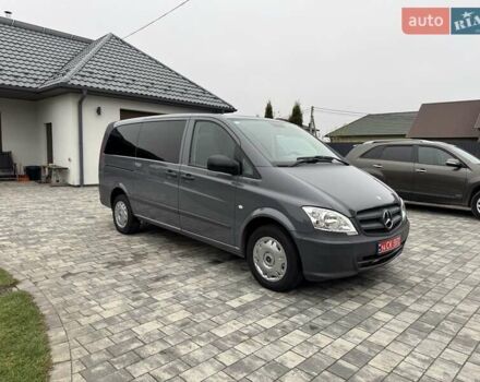 Серый Мерседес Вито, объемом двигателя 2.1 л и пробегом 297 тыс. км за 14900 $, фото 5 на Automoto.ua