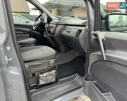 Серый Мерседес Вито, объемом двигателя 2.1 л и пробегом 297 тыс. км за 14900 $, фото 31 на Automoto.ua