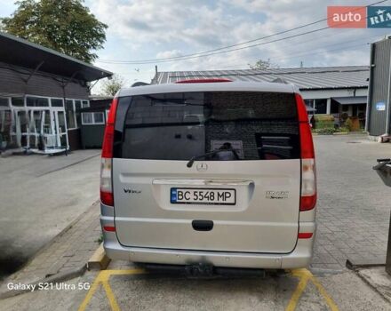 Сірий Мерседес Віто, об'ємом двигуна 2.14 л та пробігом 248 тис. км за 18790 $, фото 10 на Automoto.ua