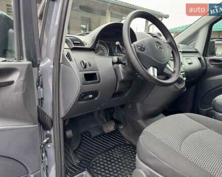 Серый Мерседес Вито, объемом двигателя 2.1 л и пробегом 297 тыс. км за 15700 $, фото 18 на Automoto.ua