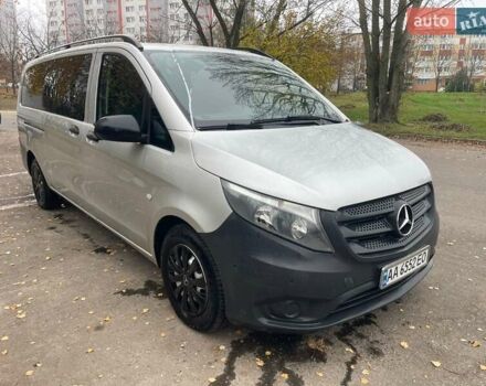 Серый Мерседес Вито, объемом двигателя 2.1 л и пробегом 223 тыс. км за 21800 $, фото 2 на Automoto.ua
