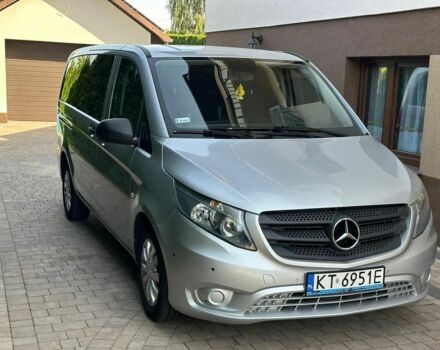 Серый Мерседес Вито, объемом двигателя 2.2 л и пробегом 255 тыс. км за 10800 $, фото 1 на Automoto.ua