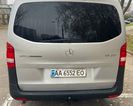 Серый Мерседес Вито, объемом двигателя 2.1 л и пробегом 223 тыс. км за 21800 $, фото 6 на Automoto.ua