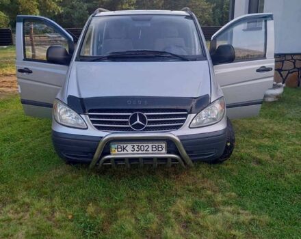 Серый Мерседес Вито, объемом двигателя 2.2 л и пробегом 350 тыс. км за 7600 $, фото 2 на Automoto.ua