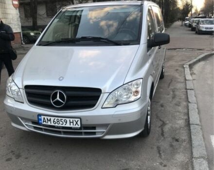 Серый Мерседес Вито, объемом двигателя 2.2 л и пробегом 180 тыс. км за 17300 $, фото 8 на Automoto.ua