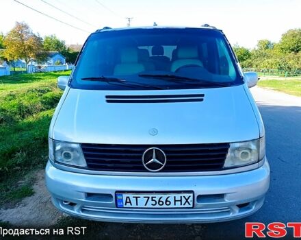Сірий Мерседес Віто, об'ємом двигуна 2.2 л та пробігом 380 тис. км за 5200 $, фото 1 на Automoto.ua